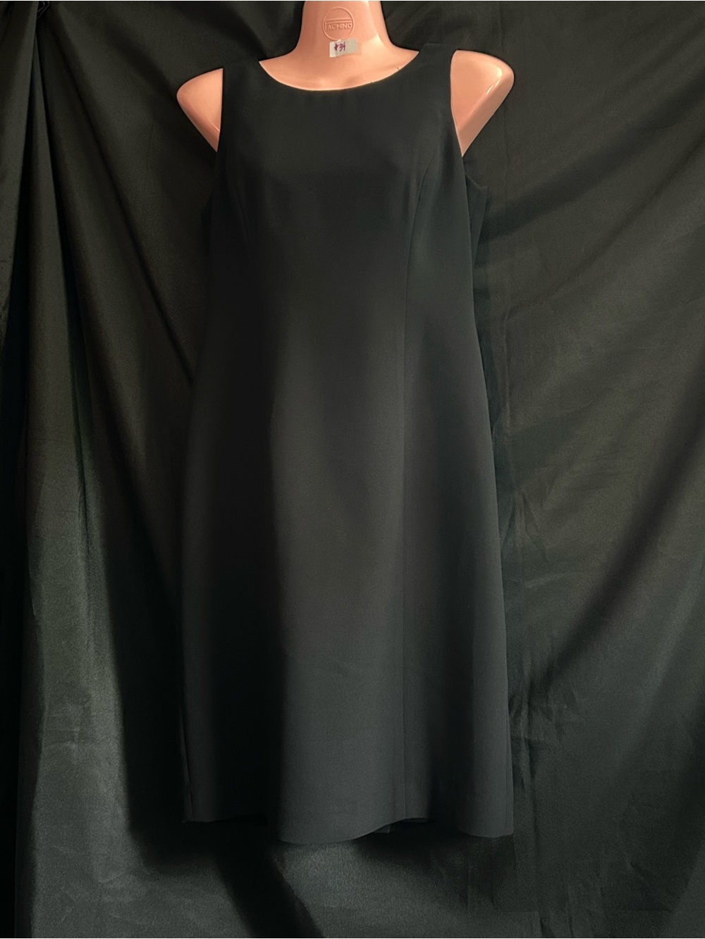 Liz Claiborne Women’s Classic Black Sleeveless A-Line Dress SZ 2 Petite